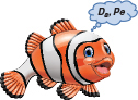 An image of a fish is shown. It represents the fish Meno or dispersion coefficient D subscript a, which has to be found.