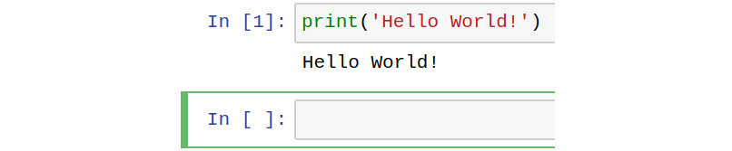 Figure 12.13 – Running the Hello World! program
