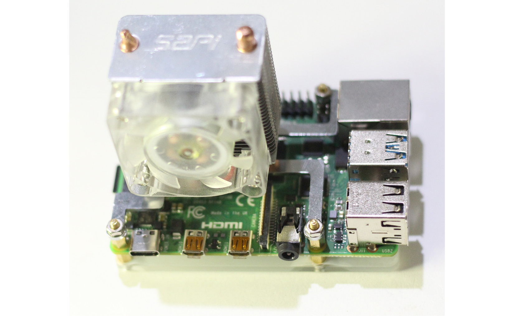 Figure 2.10 – ICE Tower installed on Raspberry Pi
