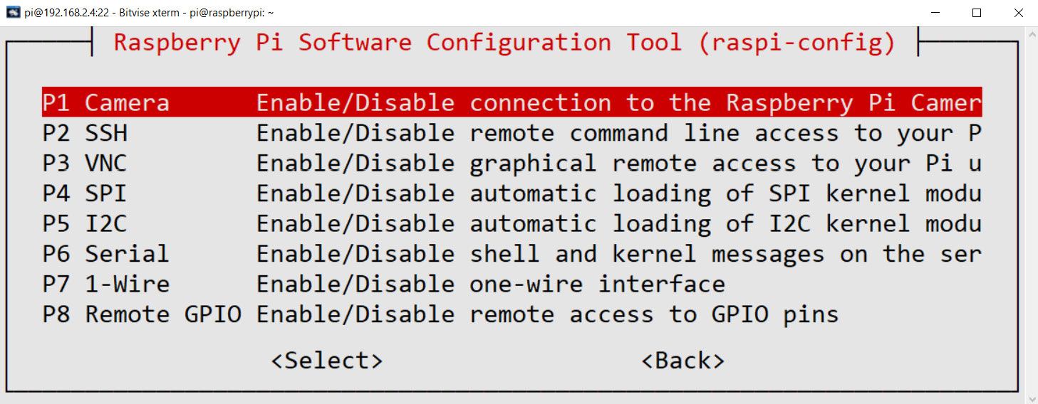 Figure 13.10 – Interfacing Options
