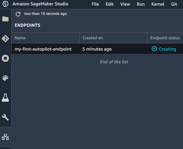 Figure 3.20 – Creating an endpoint
