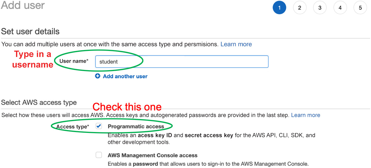 Figure 0.9: Adding a user
