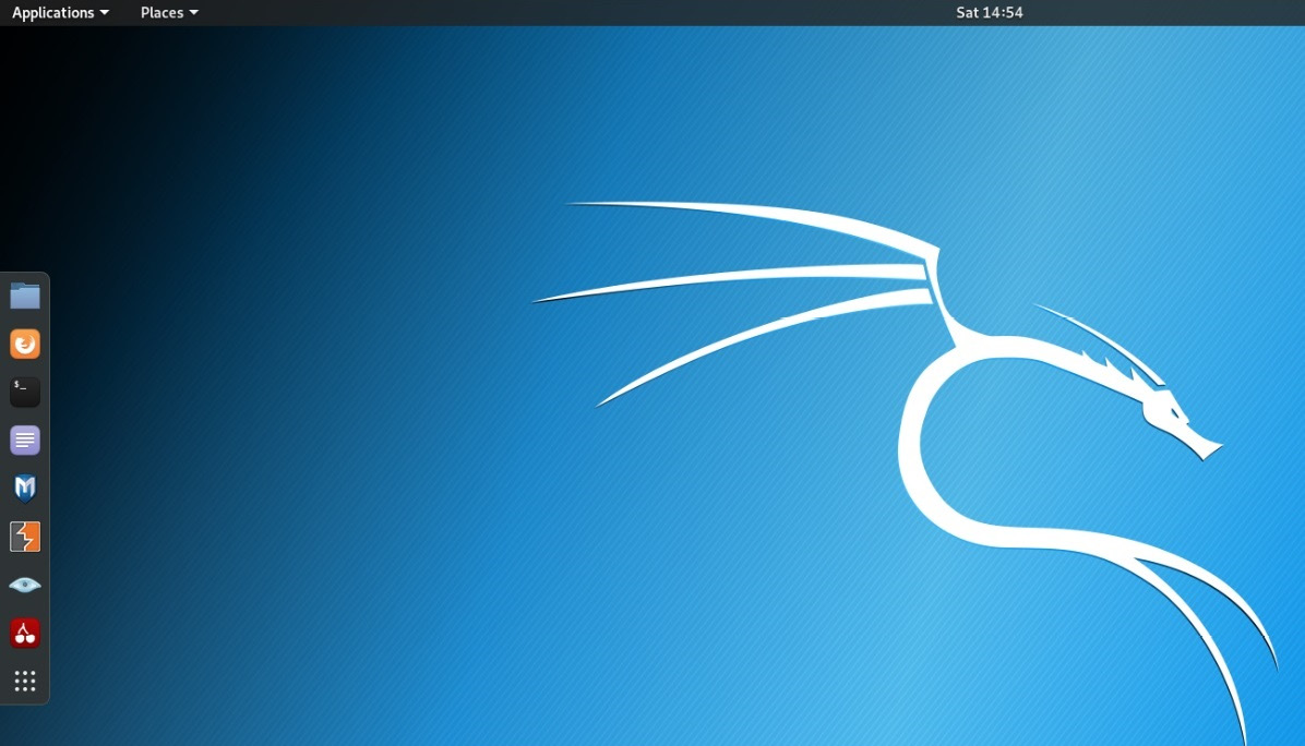 Figure 2.38 – Kali Linux desktop
