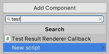 Figure 13.5 – The New script option 
