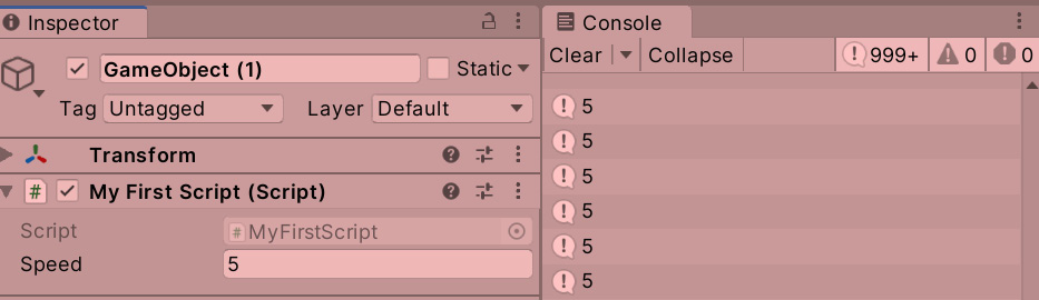 Figure 13.23 – Printing the current speed
