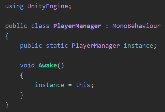 Figure 22.37 – Creating the PlayerManager script
