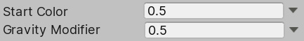 Figure 7.24 – Gravity Modifier in the Main module
