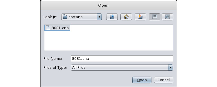 Figure 11.35 – Loading Cortana scripts
