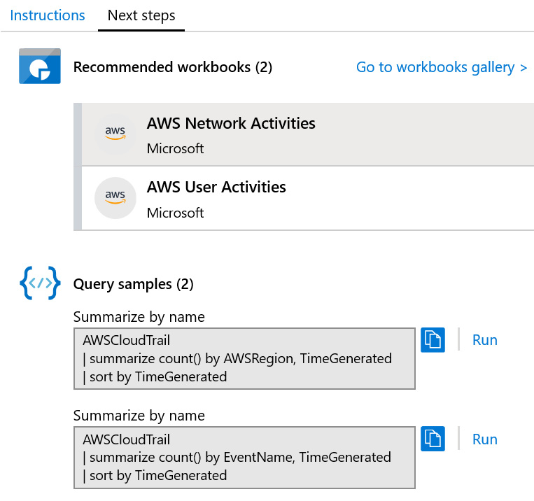 Figure 3.7 –  Data connector configuration instructions
