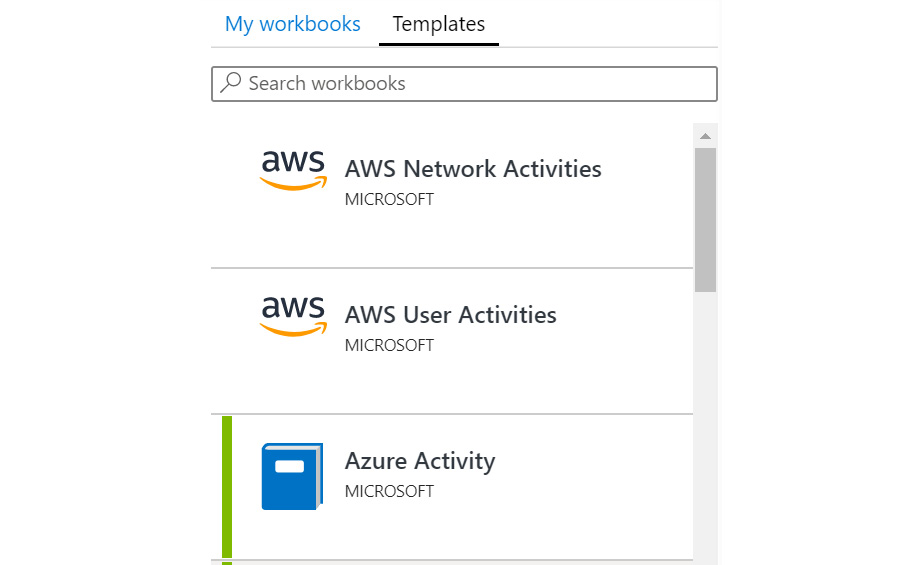 Figure 8.3 – Templates view
