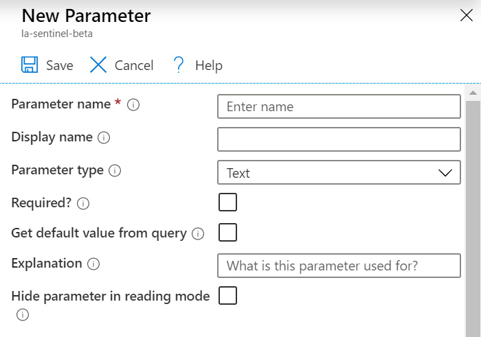 Figure  8.33 – New Parameter screen
