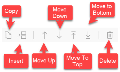 Figure  8.36 – Links/tabs step header buttons
