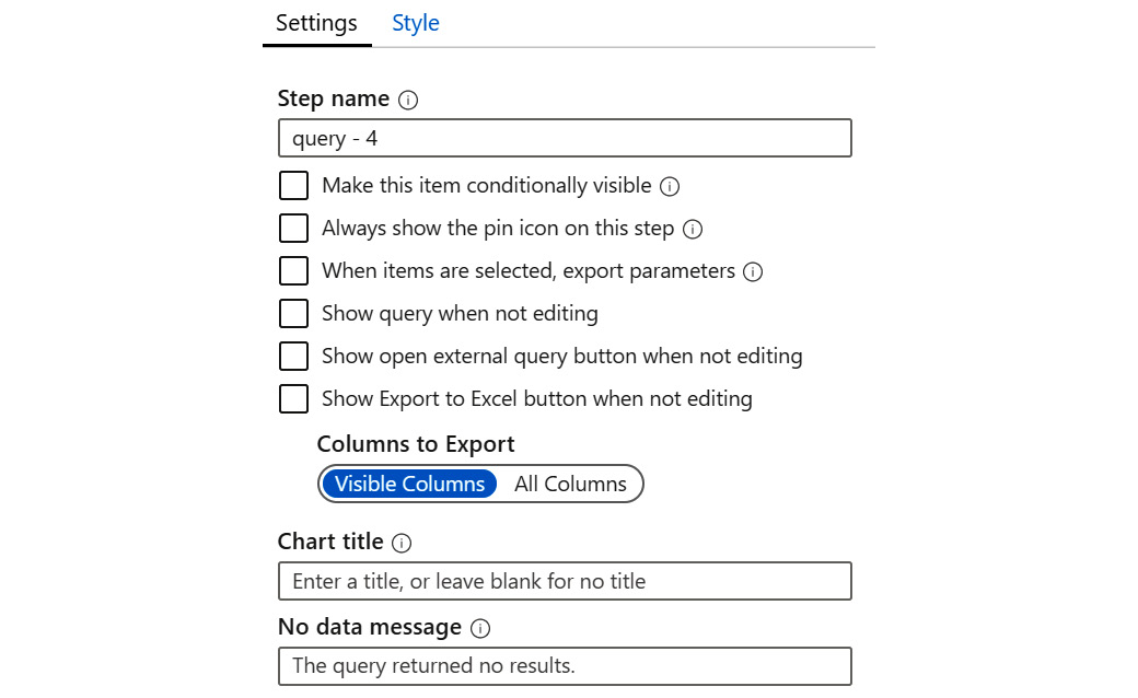 Figure  8.38 – Advanced Settings – Settings tab
