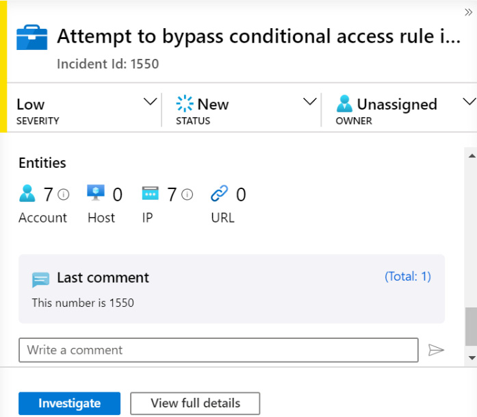 Figure 9.12 – Incident details page continued 
