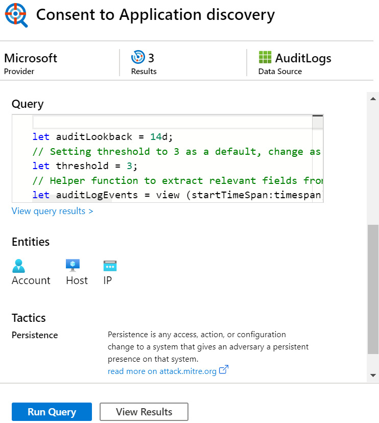 Figure 10.6 – Hunting query detail pane (continued)