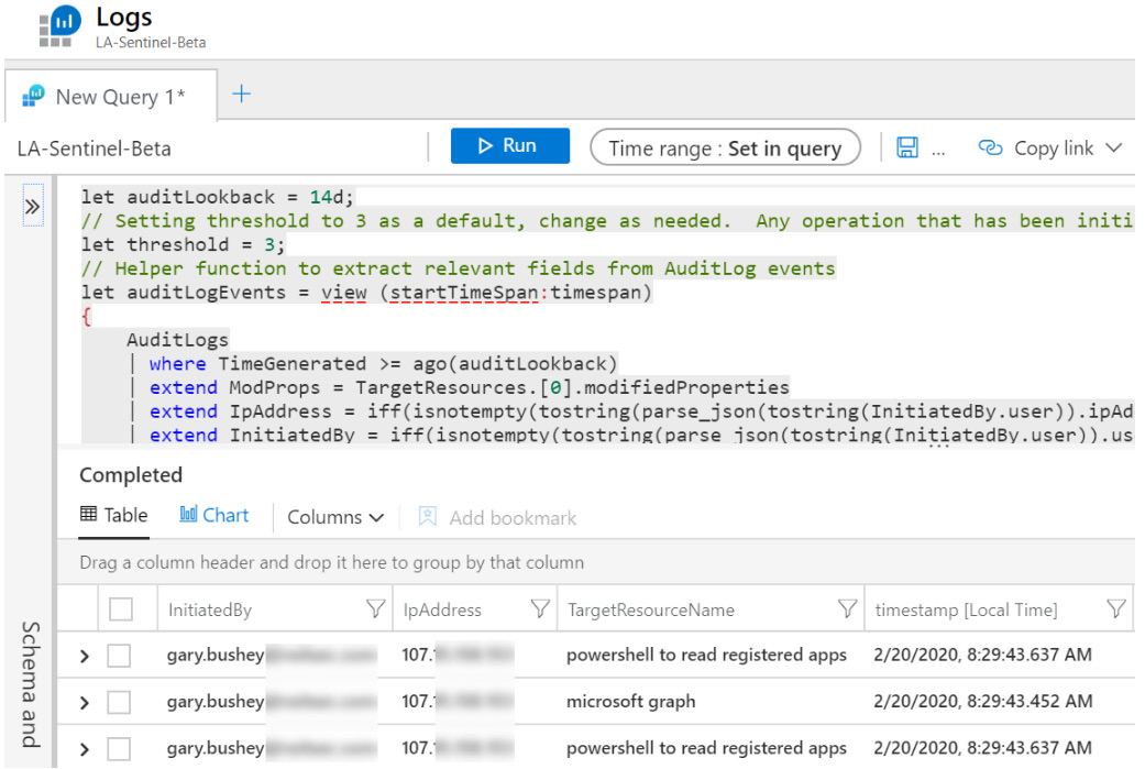 Figure 10.11 – Viewing query results