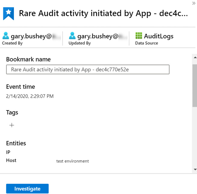 Figure 10.14 – Bookmark details pane
