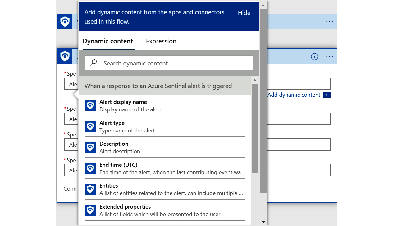 Figure 11.17 – Dynamic content
