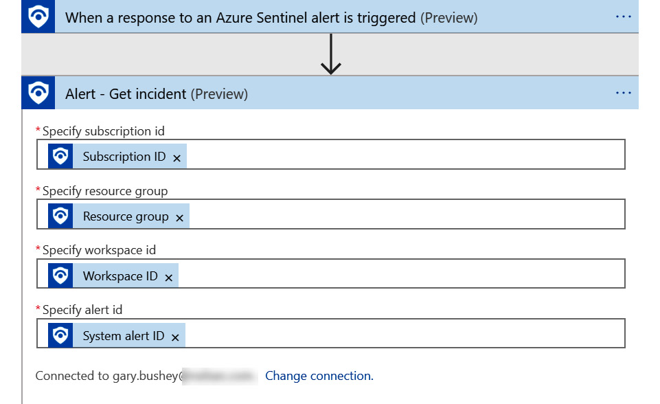 Figure 11.18 – Alert – Get incident completed
