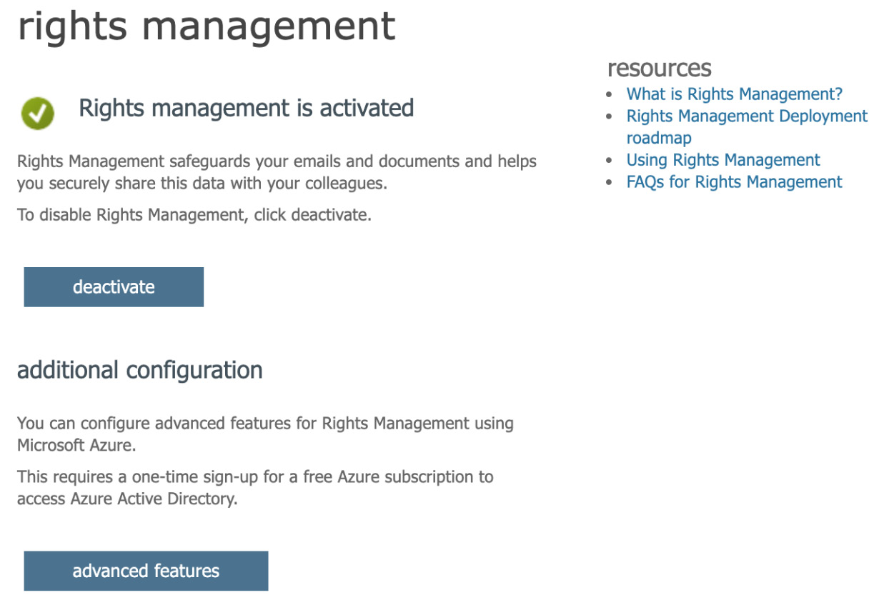 Figure 11.2 – Rights management
