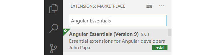 Figure 1.3 – Angular Essentials