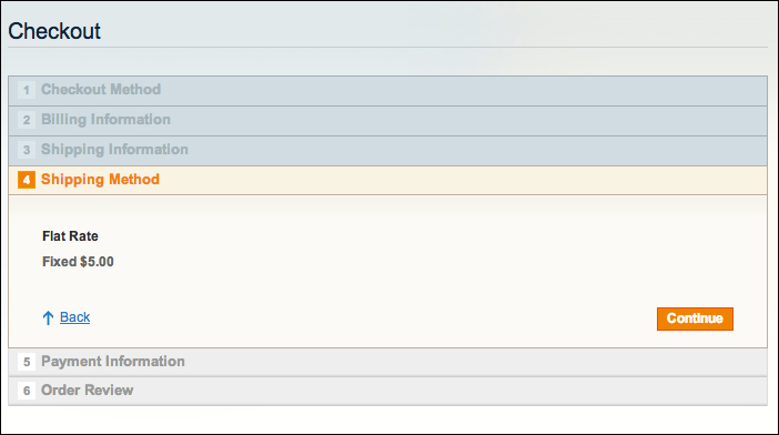 Configuring Flat Rate shipping