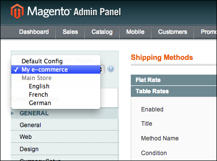 Time for action – configuring Table Rate shipping