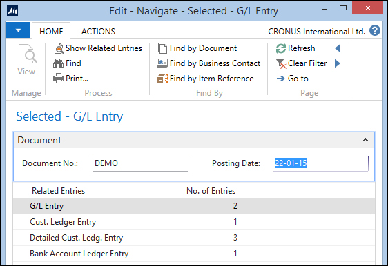 Entry application