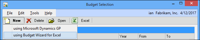 Creating a budget with Microsoft Excel