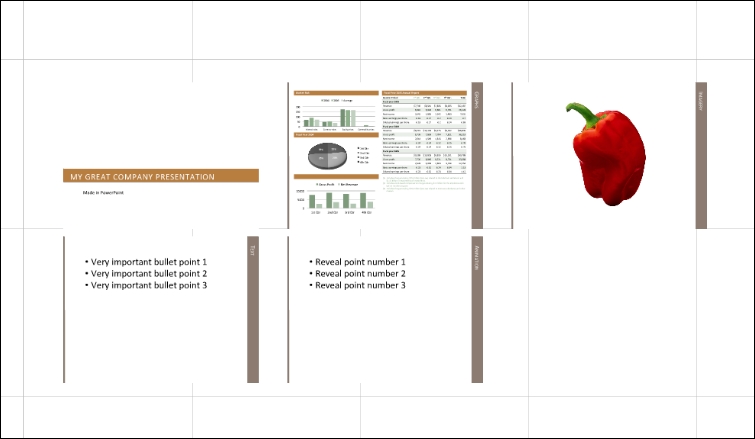 Importing your slides as PDF files