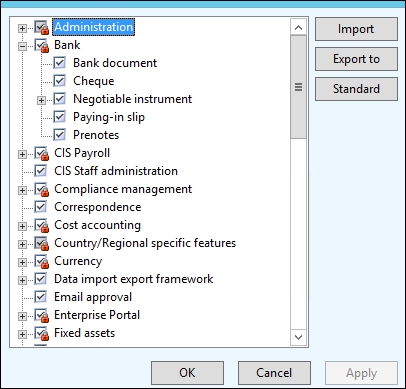 Setting up license and configuration keys