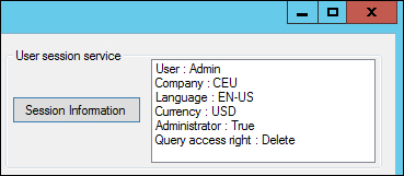 Retrieving user information