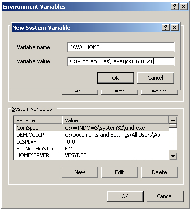 Installing Java