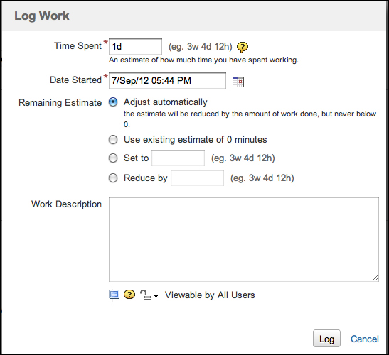 Logging work