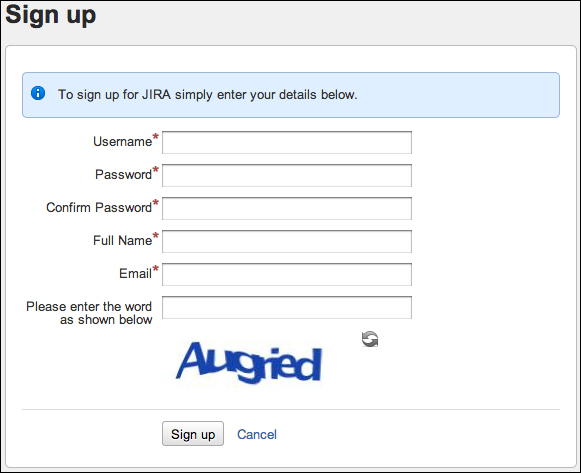 Enabling CAPTCHA