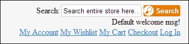 Customizing Magento's search box