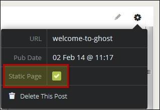 Converting a post to a page