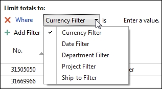 Role Tailored Client filter access