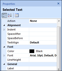 SQL Server Report Builder – Report properties