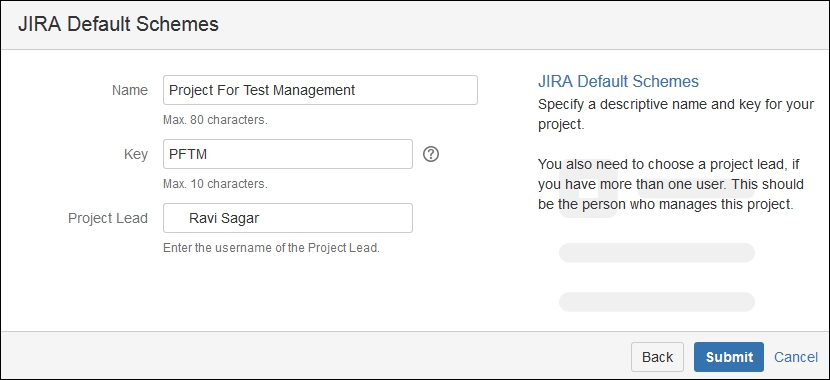 Creating new Issue Type Schemes