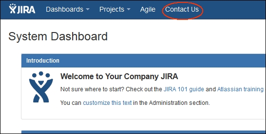 Creating a menu in JIRA's top navigation bar