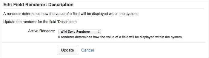 Field rendering