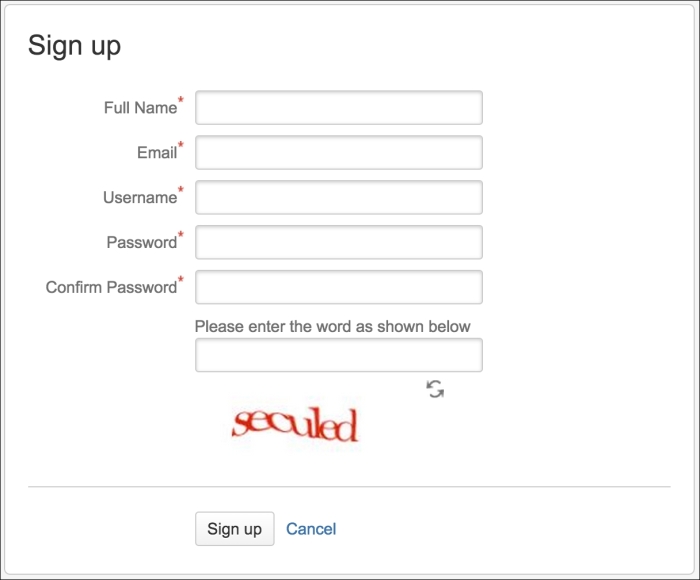 Enabling CAPTCHA