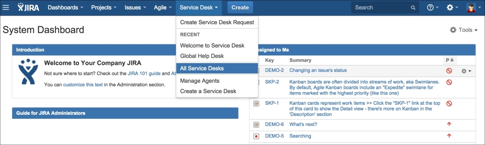 Installing JIRA Service Desk