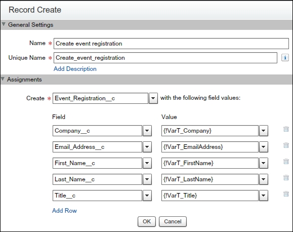 Hands on 7 – using a Flow to save the data from the Visualforce page