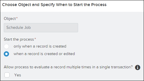 Hands on 8 – creating a recurring job using time-dependent workflow and Process Builder