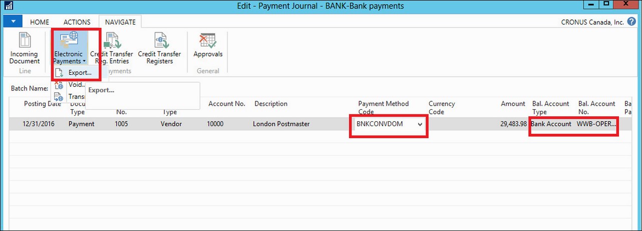 Making payments with the bank data conversion service or SEPA credit transfer