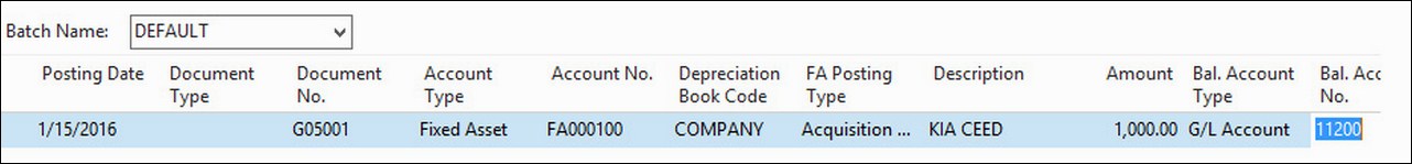 Revaluating fixed assets