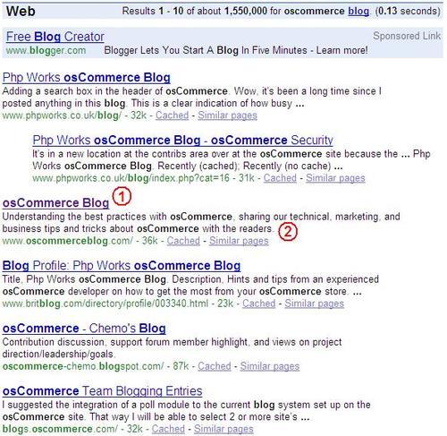 Advertising in Search Engines