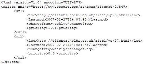 Google and Yahoo! Site Maps